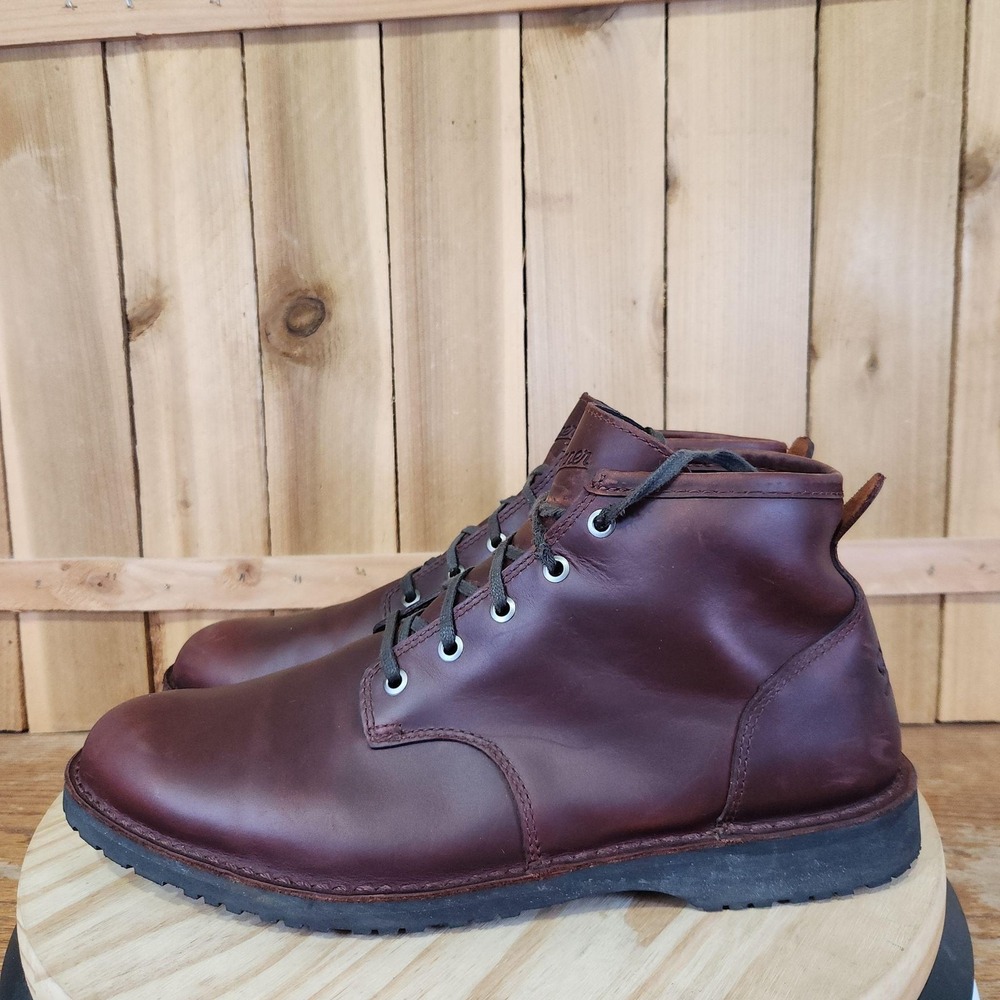 Danner Wolf Creek Chukka Boots Mens 11.5 D Brown Leather Ankle Vibram 32671